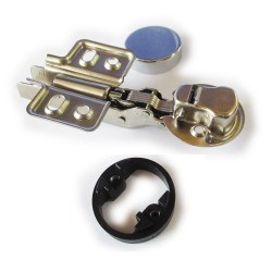 Dia 1"/26mm Hole Euro Hydraulic Soft Close Hinge for Cabinet Glass Door