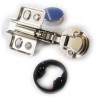 Dia 1"/26mm Hole Euro Hydraulic Soft Close Hinge for Cabinet Glass Door