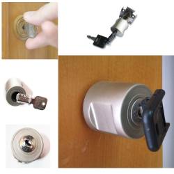 Germany BMB Turn-lock handles and knobs Lockable turn-handle for cabinet door