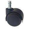 Soft PU Cover, Hard Nylon, Universal Replacement Castors, M11 Stem