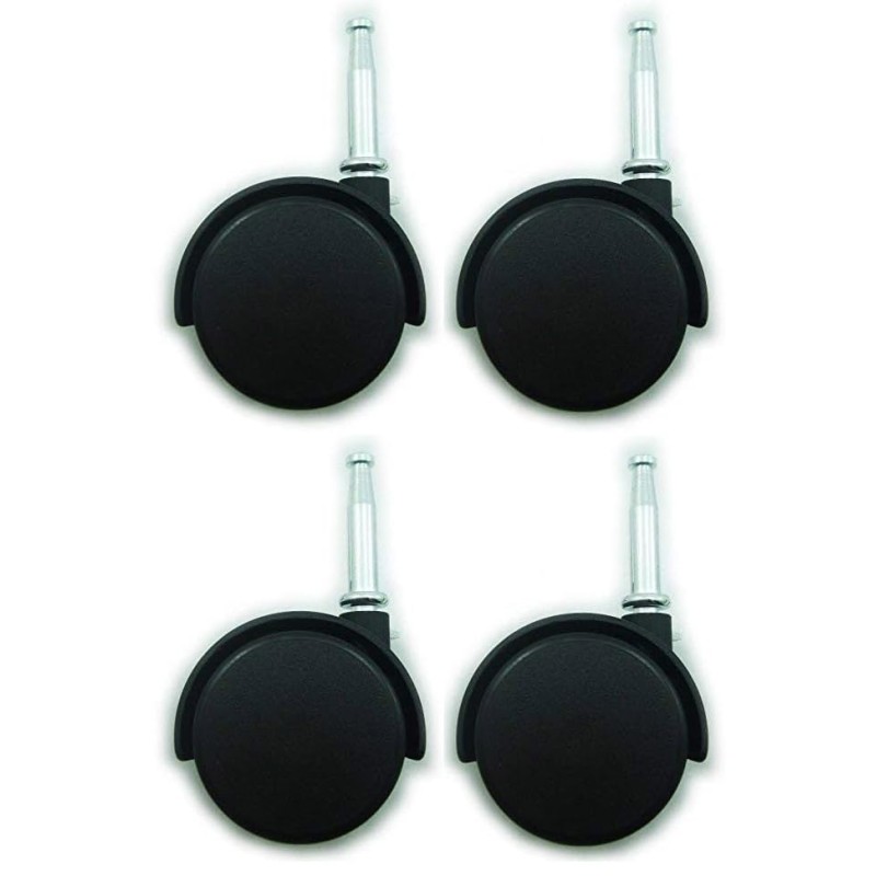 Hnfshop 4pcs/Set Furniture Swivel Caster/Wheel w/Socket Chair Replacement