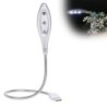 Metal USB Flexible 3-Led Light Lamp Laptop Notebook Portable Bright PC Computer