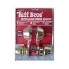 Tuff Bros Keyed Alike Combo Lock Set, Brass Double Deadbolt and Entry Door Knob, Security Door Lock System