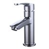 Chrome Solid Brass Single Handle Bathroom Sink Vessel Faucet