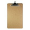 BAZIC Legal Size Hardboard Clipboard w/ Sturdy Spring Clip