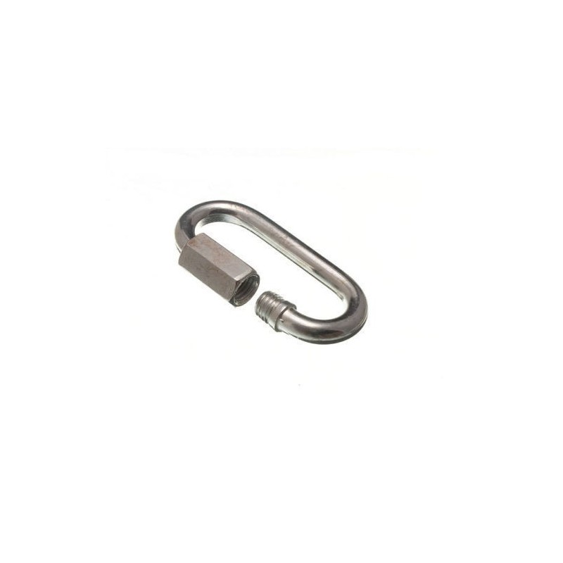 2/pk Chain Repair Quick Link Shackle 8mm 5/16inches Zinc Plated Steel