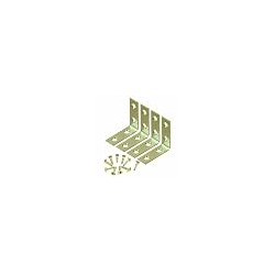 2-Inch Corner Brace Angle Bracket, Frame Board Connector with Screws, 4/Pk