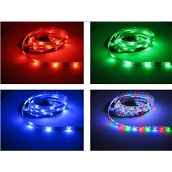 16ft waterproof 300 SMD-3528-LED Bulbs Flexible LED Strip (6-LEDs/4inches)