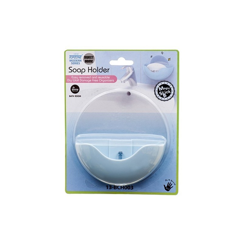 2 piece of Self Adhesive reusable Damage free Self-Adhesive Soap Holder tray