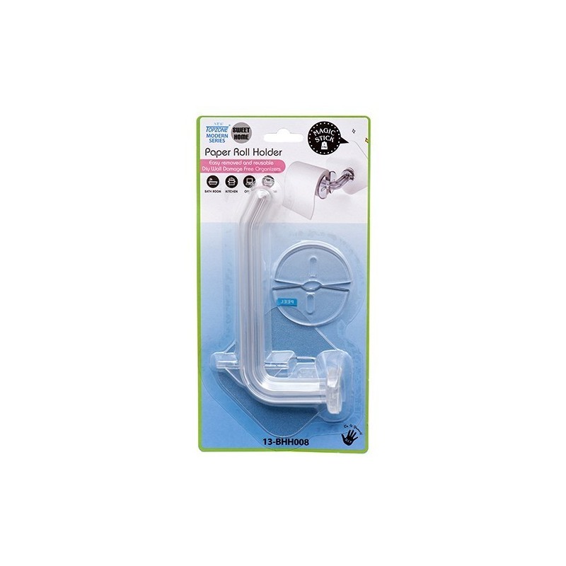 2 piece of Self Adhesive reusable Damagefree Self-Adhesive Toilet Paper Roll Holder