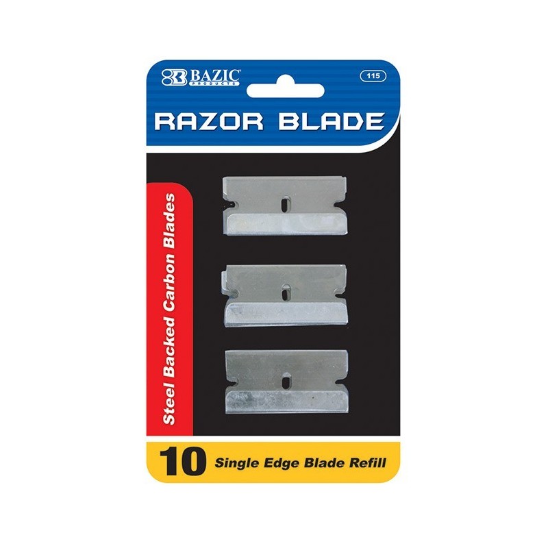 BAZIC Razor Replacement Blade (10/Pack)