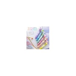 BAZIC 10-Color Ballpoint Pen
