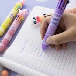 BAZIC 10-Color Ballpoint Pen