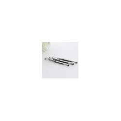 BAZIC Dayton Rollerball Pen 0.7mm Black Color, Regulator Flowing Liquid Ink Pens, Rolling Ball Pens Smooth Writing for Office (3