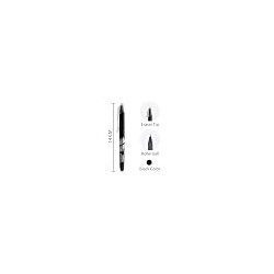 BAZIC Frizz Black Erasable Gel Pen with Grip (17062)