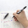 BAZIC Frizz Black Erasable Gel Pen with Grip (17062)