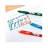 BAZIC Frizz Fashion Color Erasable Gel Retractable Pen with Grip
