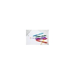 BAZIC Frizz Fashion Color Erasable Gel Retractable Pen with Grip