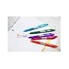 BAZIC Frizz Fashion Color Erasable Gel Retractable Pen with Grip