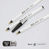 BAZIC Nova Blue Color Stick Pen (12/Pack)