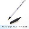 BAZIC Nova Blue Color Stick Pen (12/Pack)