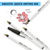 BAZIC Nova Blue Color Stick Pen (12/Pack)