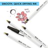 BAZIC Nova Blue Color Stick Pen (12/Pack)
