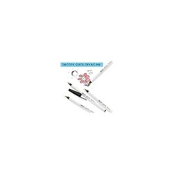 BAZIC Nova Blue Color Stick Pen (12/Pack)