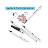 BAZIC Nova Blue Color Stick Pen (12/Pack)
