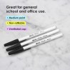 BAZIC Nova Blue Color Stick Pen (12/Pack)