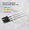 BAZIC Nova Blue Color Stick Pen (12/Pack)