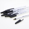 BAZIC Nova Blue Color Stick Pen (12/Pack)