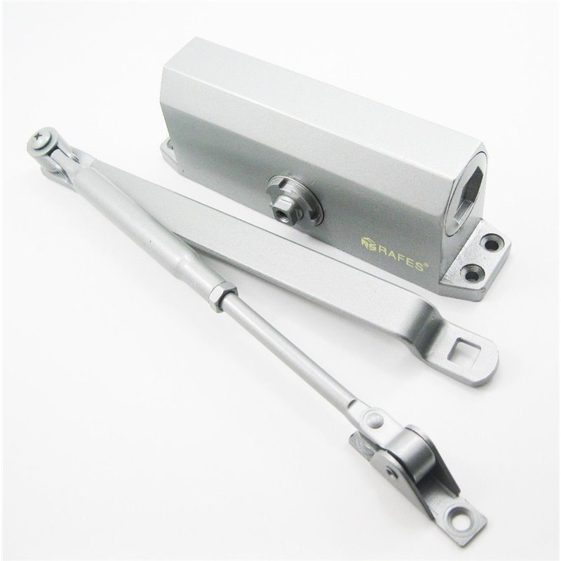 Aluminum Hydraulic Door Closer Size EN2 for 25-45KG Commercial Wooden/Metal Door