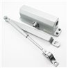 Aluminum Hydraulic Door Closer Size EN2 for 25-45KG Commercial Wooden/Metal Door