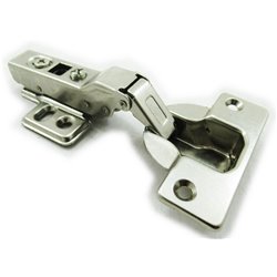 Dia 40mm 95 degree Clip-on tip-on Half overlay soft-close hydraulic Cabinet hinge