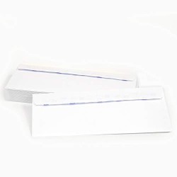 BAZIC Self Seal White Envelope 4 1/8" x 9 1/2" #10, No Window Mailing Envelopes, Peel & Seal Mailer for Business Invoice Check (