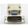 DVI-I Male (24+5) to VGA Female (15-pin) Connector Adapter Dual Link