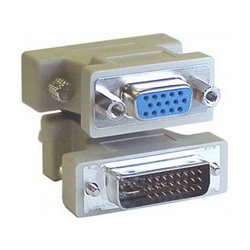 DVI-I Male (24+5) to VGA Female (15-pin) Connector Adapter Dual Link