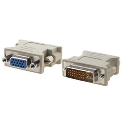 DVI-I Male (24+5) to VGA Female (15-pin) Connector Adapter Dual Link