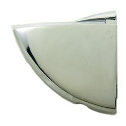 2/pk Small Chrome Plated Floating Shelf support / holder