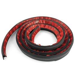 P Shape Rubber Seal Strip Weatherstrip Seals Hollow for cars' door or Home door or window