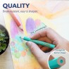 BAZIC 24 Mini Color Pencil, Assorted Colors Pencils Set, Smooth Soft Core, Ideal Coloring Drawing for Painting Coloring Sketchin