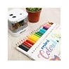 BAZIC 24 Mini Color Pencil, Assorted Colors Pencils Set, Smooth Soft Core, Ideal Coloring Drawing for Painting Coloring Sketchin