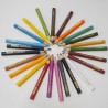 BAZIC 24 Mini Color Pencil, Assorted Colors Pencils Set, Smooth Soft Core, Ideal Coloring Drawing for Painting Coloring Sketchin