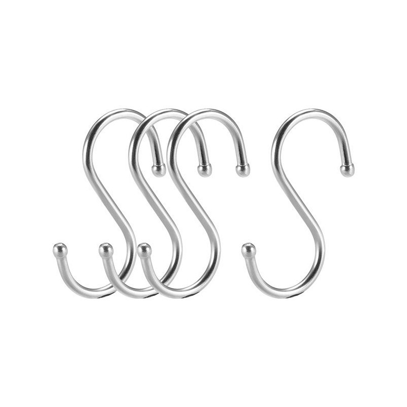 2" round S shaped hooks