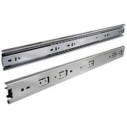Pair of 18 inches Length Heavy duty Drawer Slides Full Extension Ball Bearing 100 LB per Pair