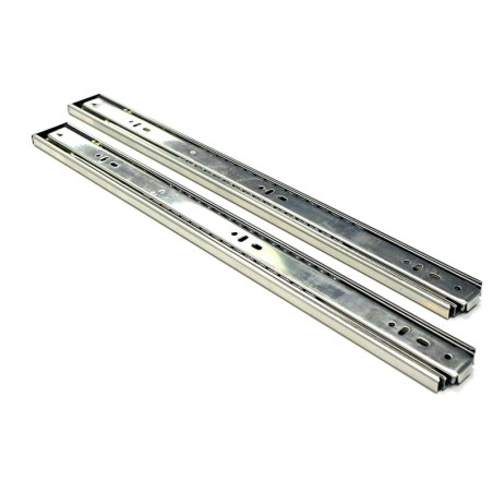 Pair of 20 inches Length Heavy duty Drawer Slides Full Extension Ball Bearing 100 LB per Pair