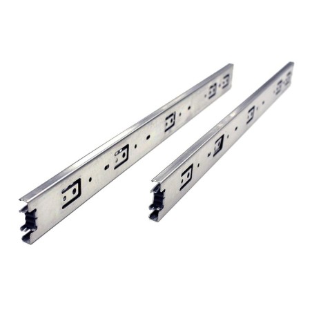 Pair of Heavy Duty Smooth 3-Folds Drawer Slides