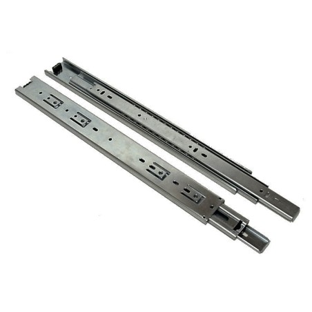 Pair of 24 inches Length Heavy duty Drawer Slides Full Extension Ball Bearing 100 LB per Pair