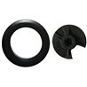 Dia 60mm COMPUTER TABLE OFFICE DESK CABLE TIDY OUTLET ROUND CIRCLE GROMMET INSERT